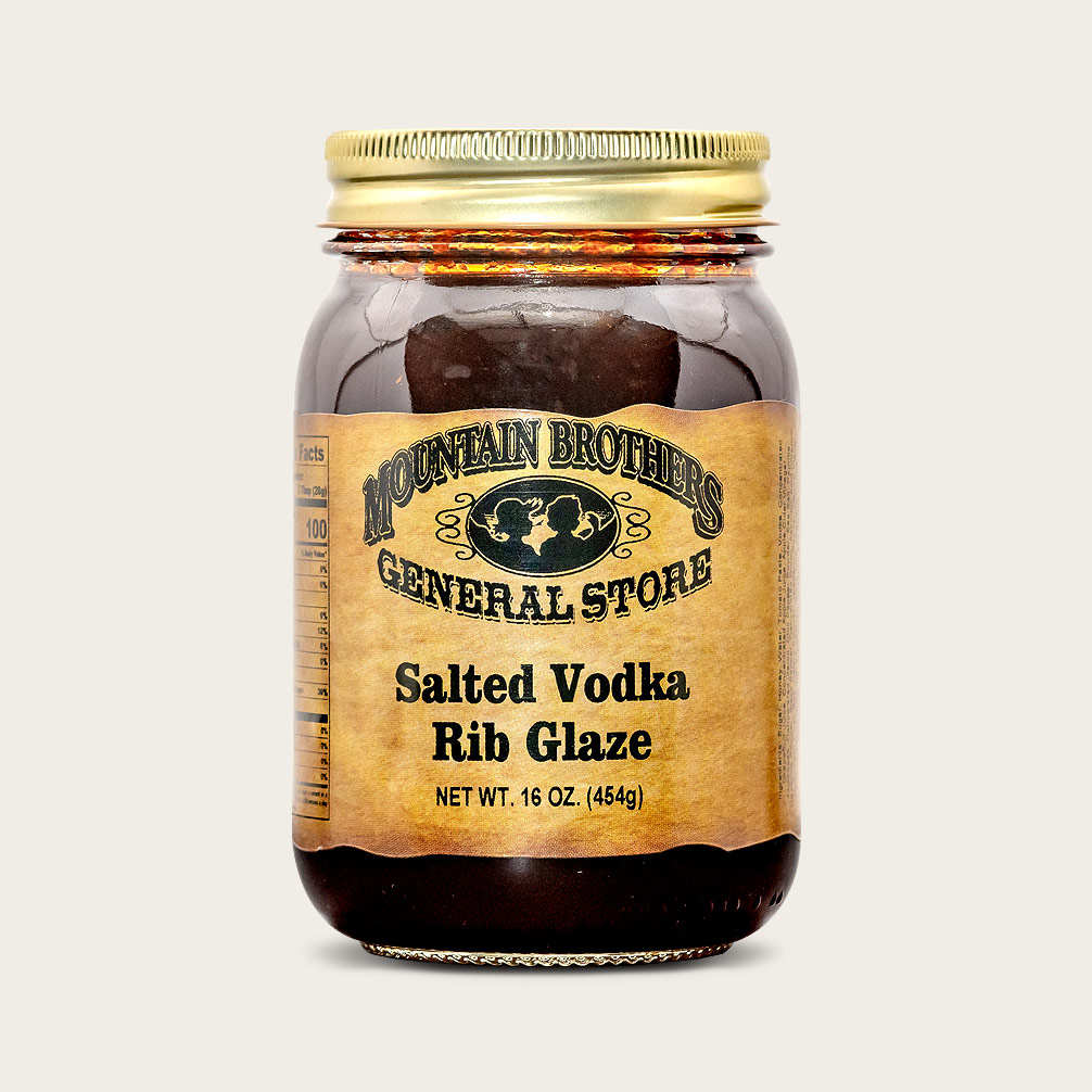 Salted Vodka Rib Glaze