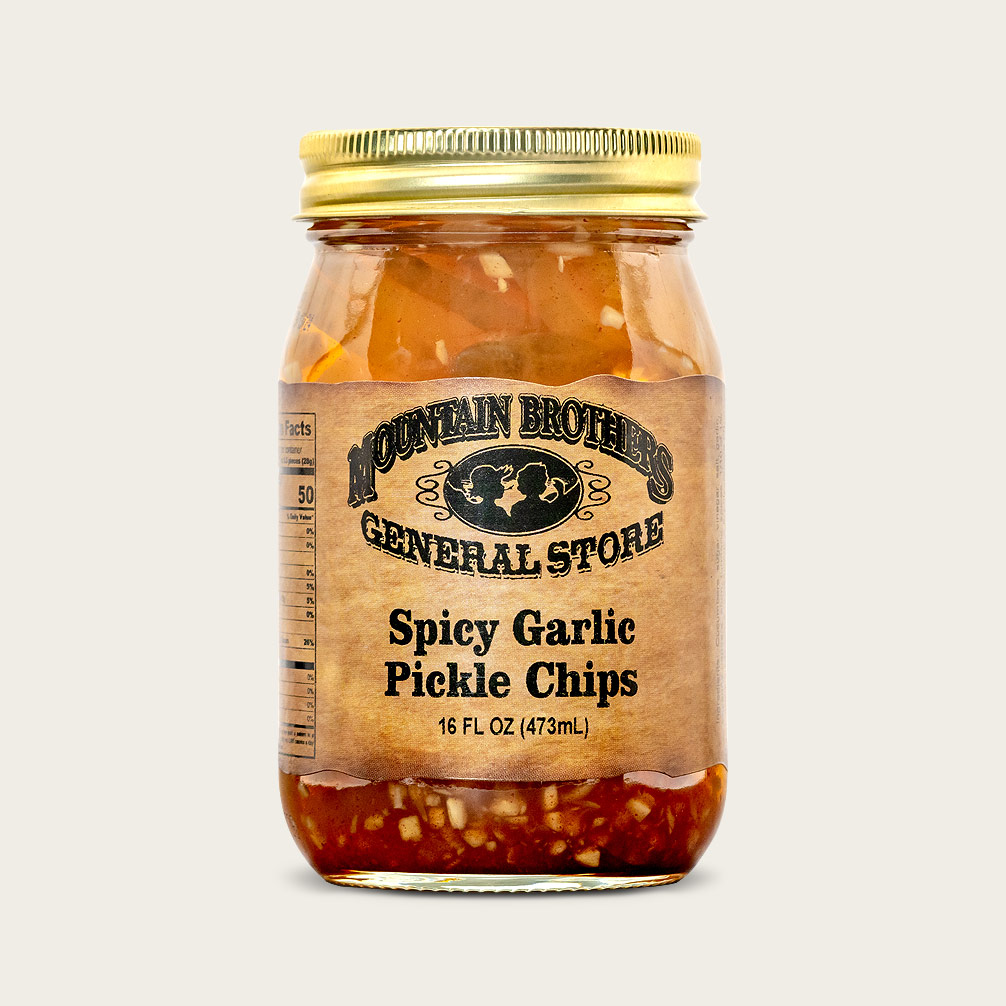 Spicy Garlic Pickle Chips