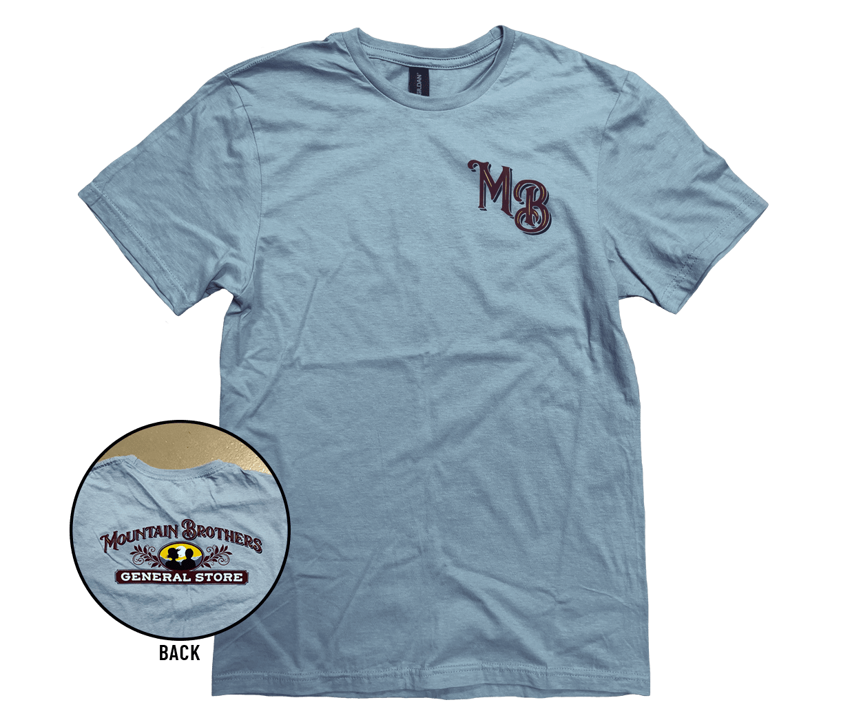 MB Tee - Light Blue