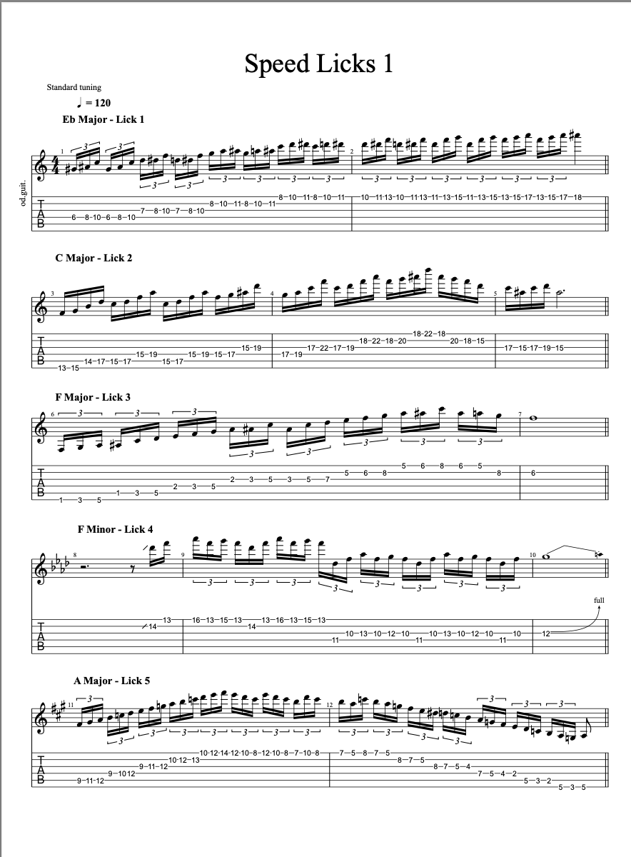 Speed Lick 1 preview