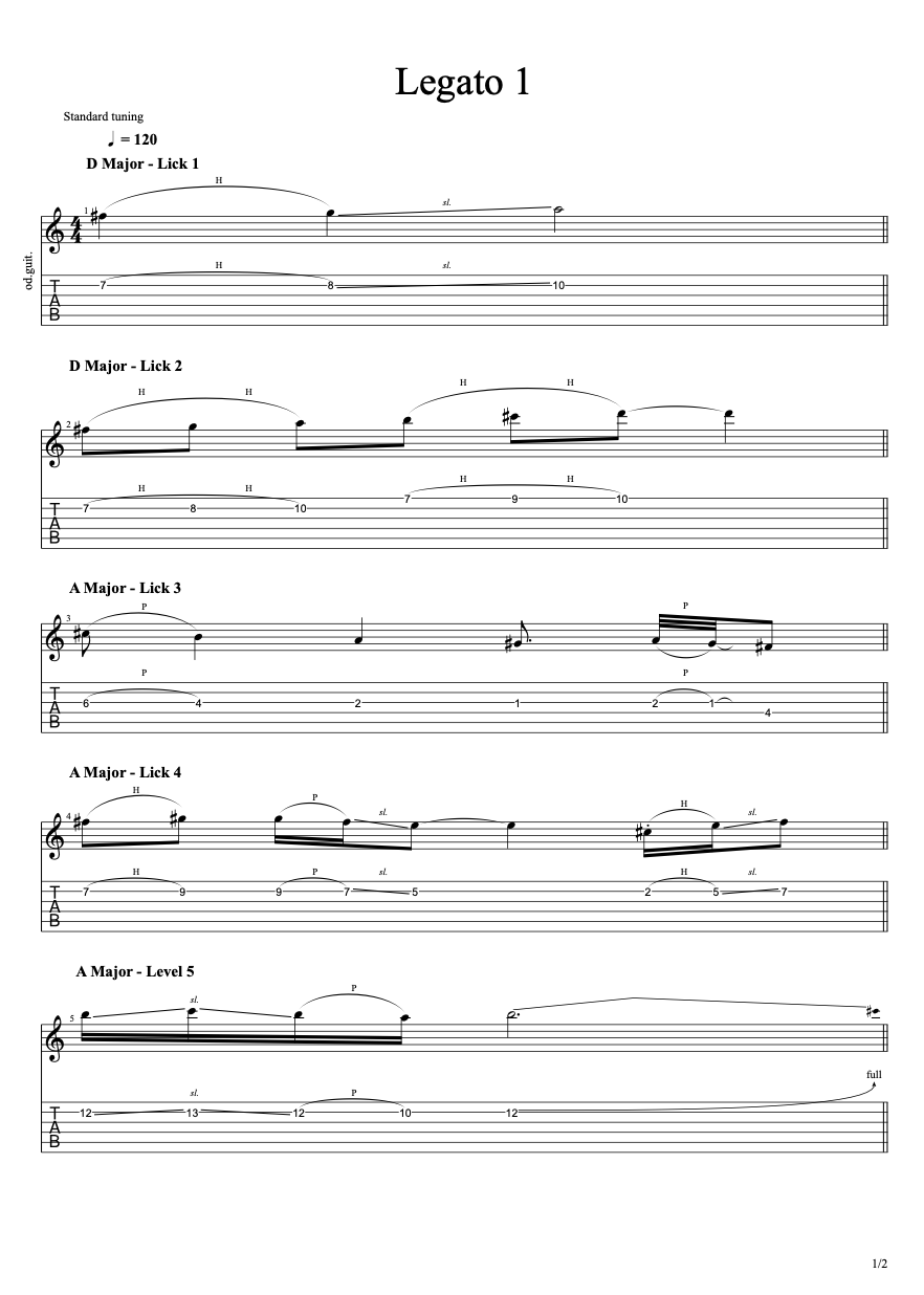 Legato Level 1 PDF preview
