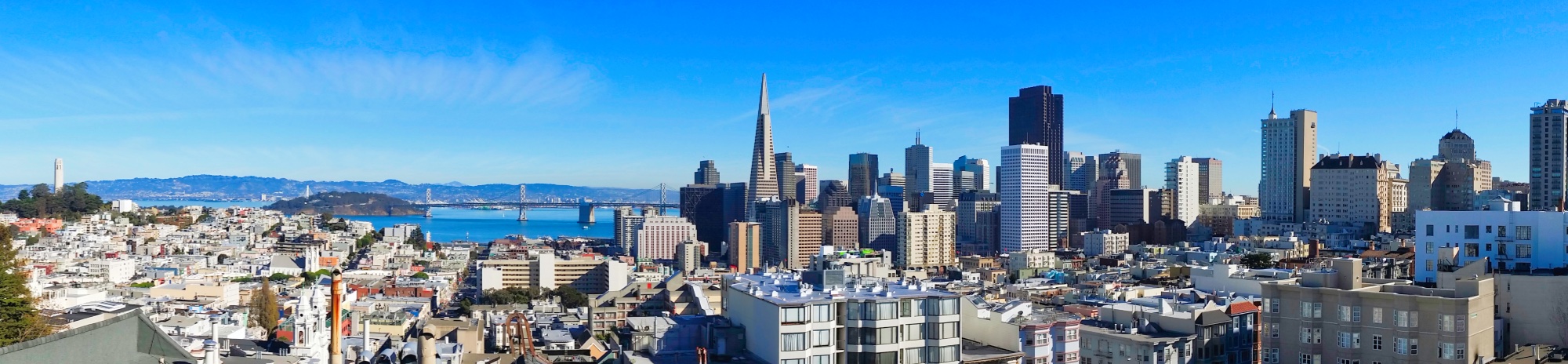 San Francisco skyline and real estate market