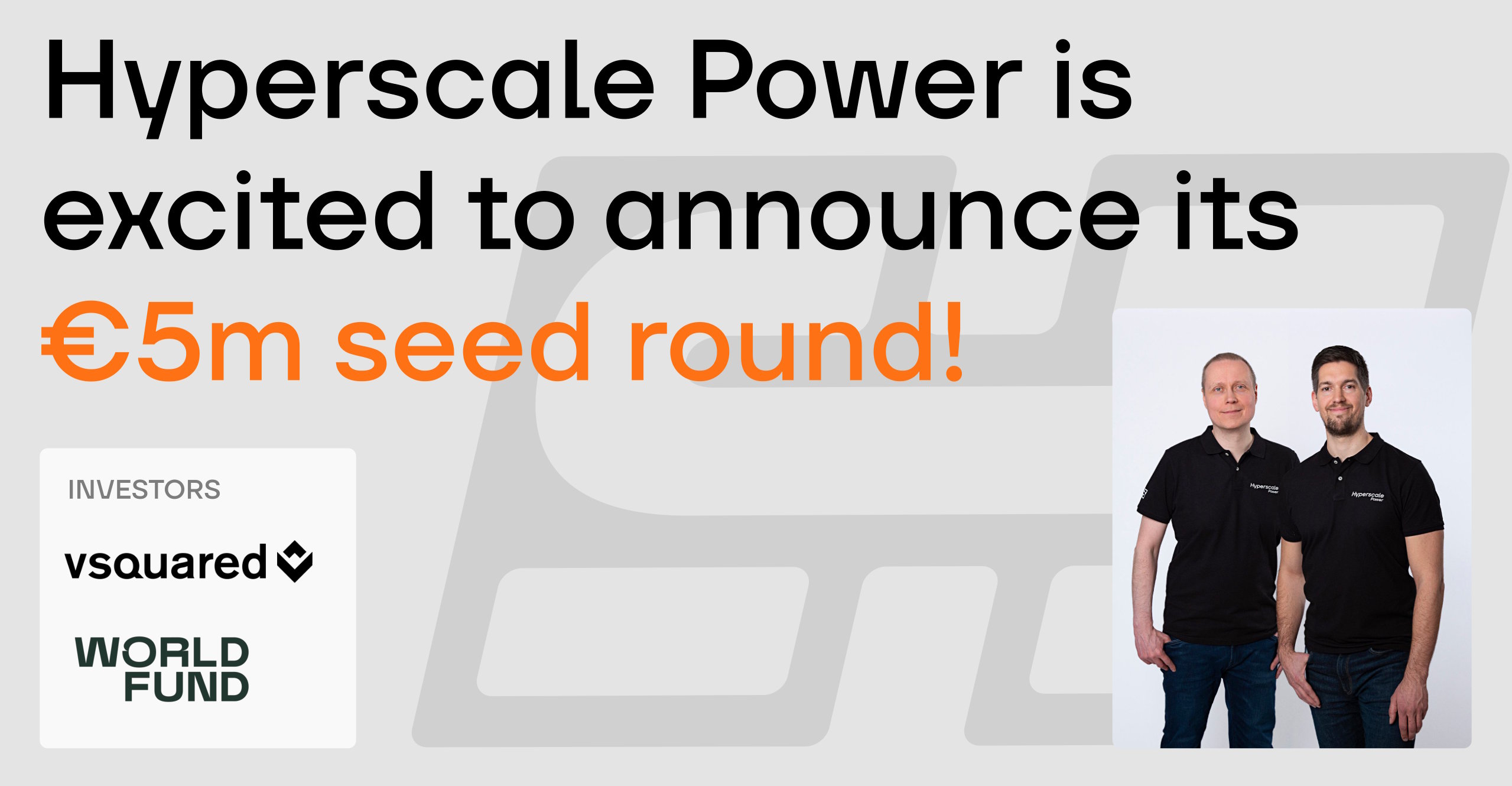  Hyperscale Power raises €5M to shape the next wave of intelligent electric power infrastructure