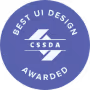 Best UI Design CSSAD Awarded