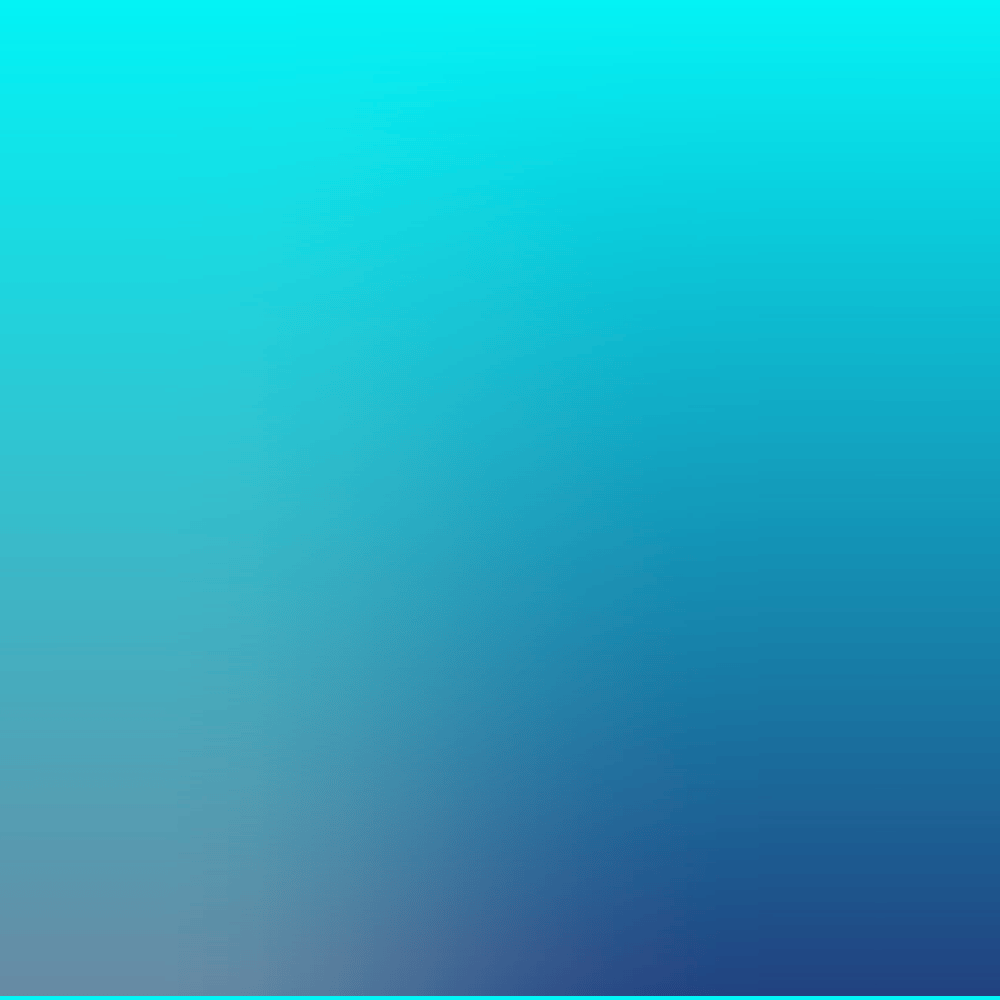 Abstract gradient background transitioning from bright cyan at the top to deep blue at the bottom.
