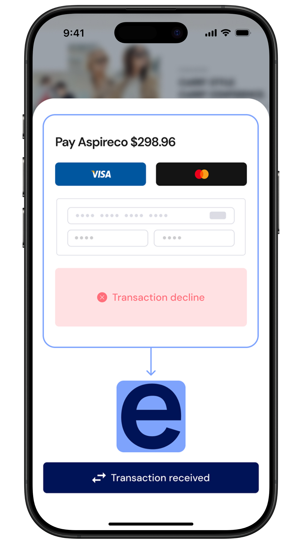 Ecommend payment process