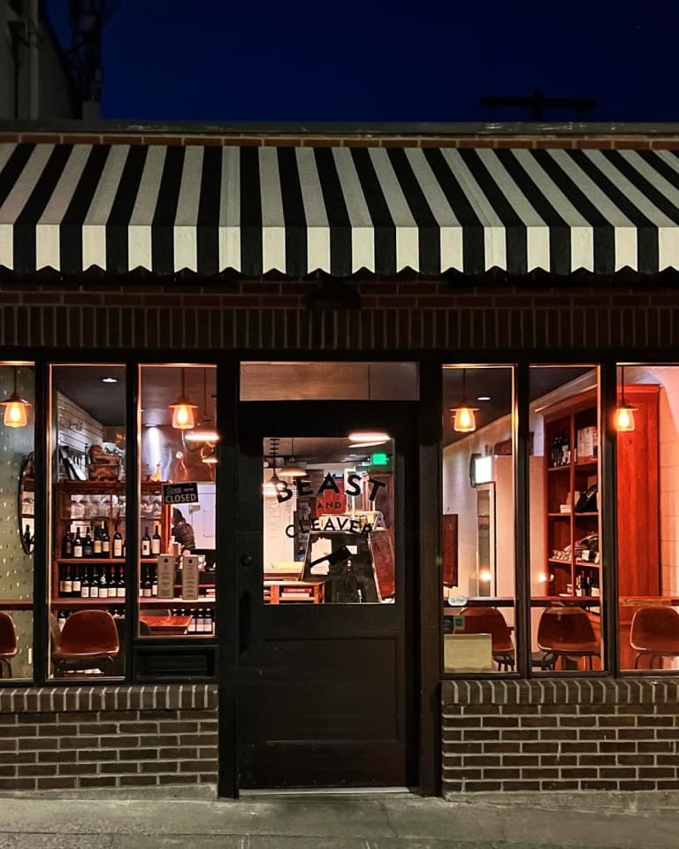 Beast & Cleaver storefront in Ballard, Seattle