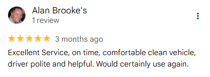 Google Review - Get Corfu Transfer