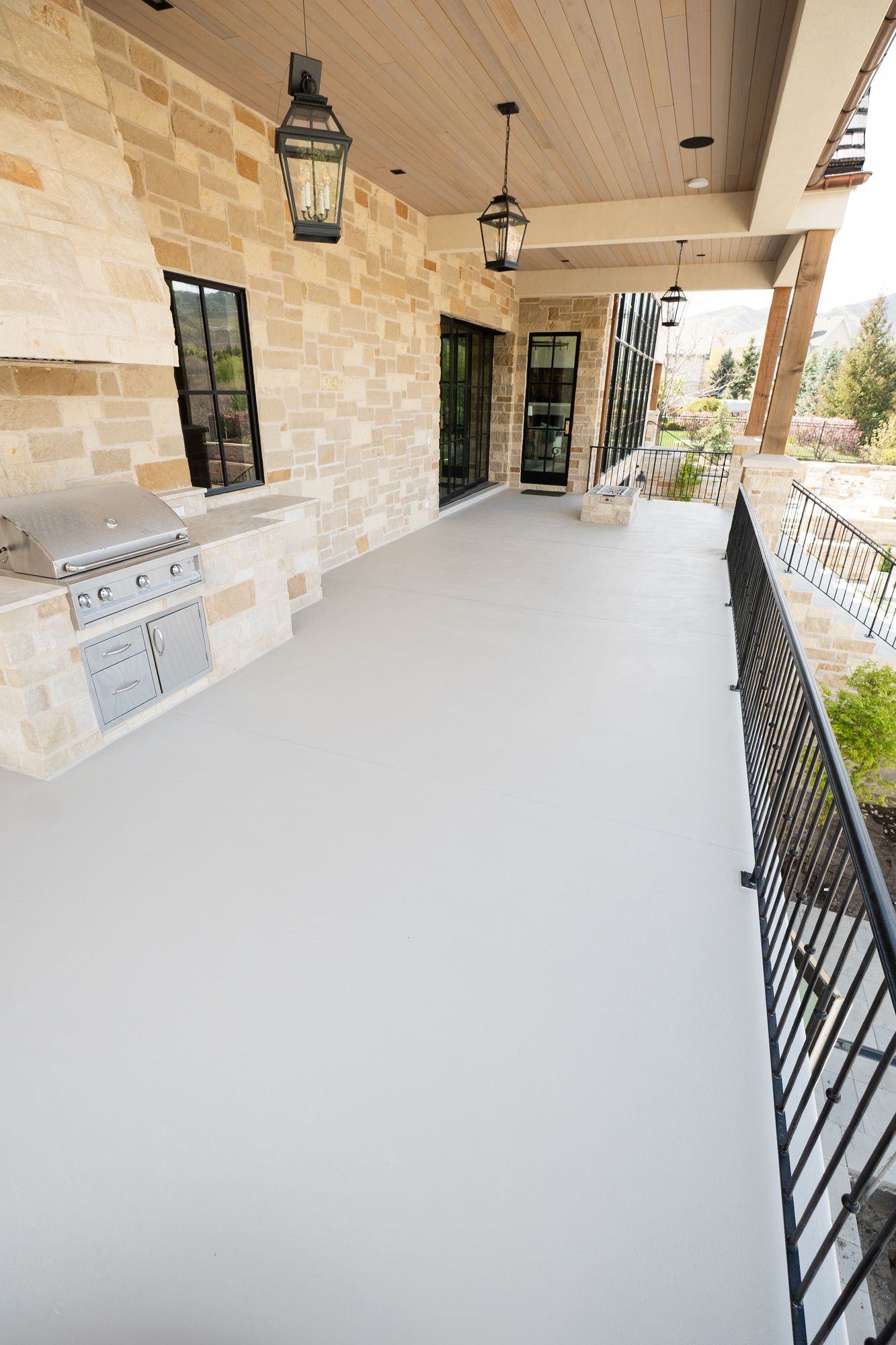 Residential deck waterproofing project by Lifetime Coatings in Utah