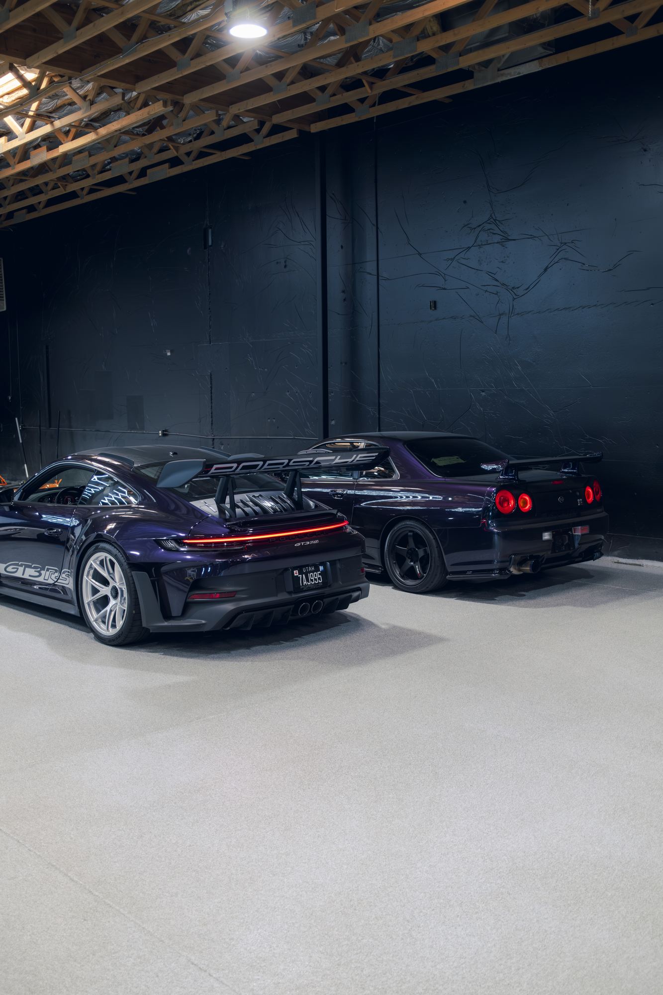 Residential flake epoxy floor coating by Lifetime Coatings in Utah