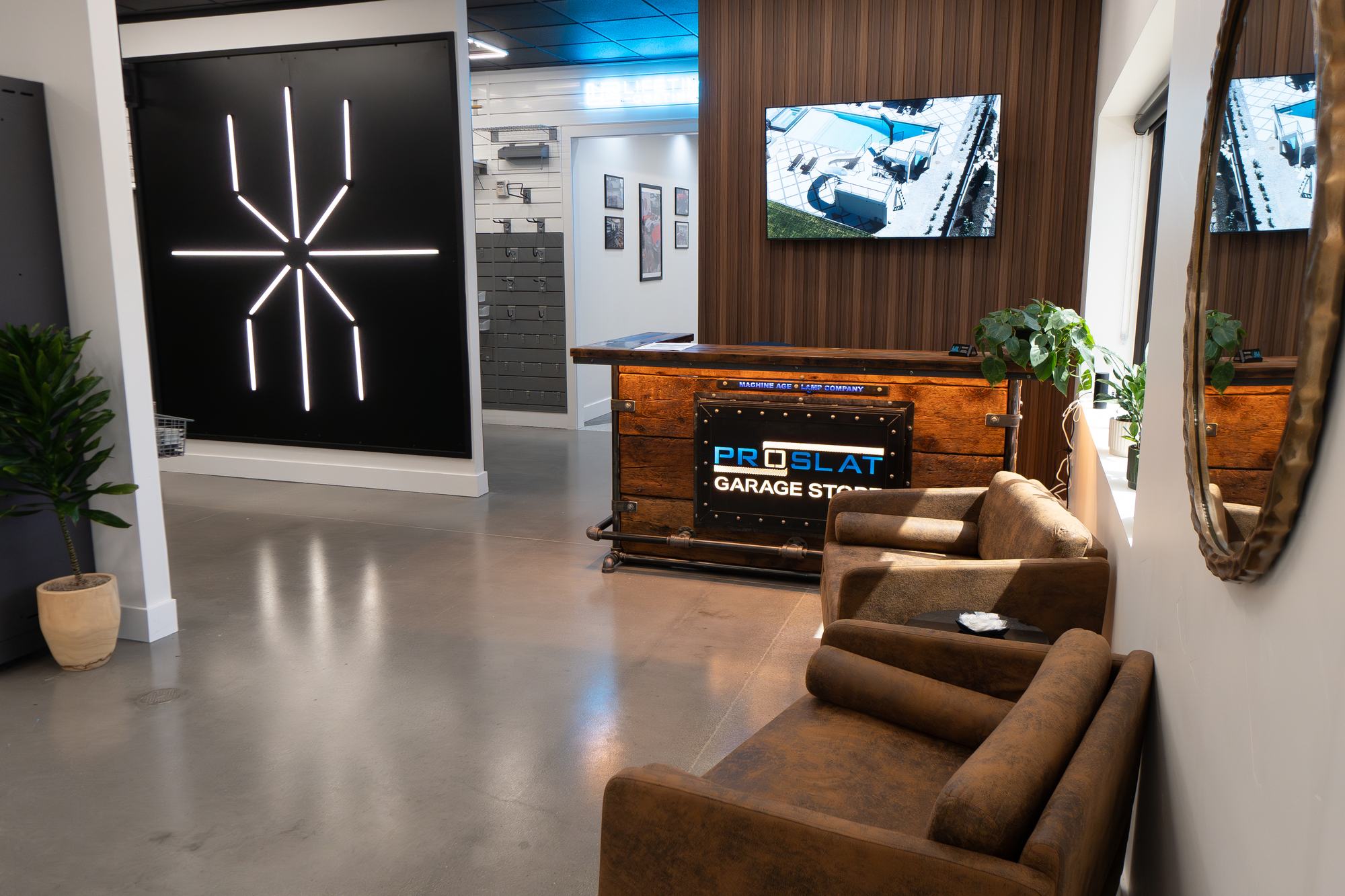 Residential flake epoxy floor coating by Lifetime Coatings in Utah