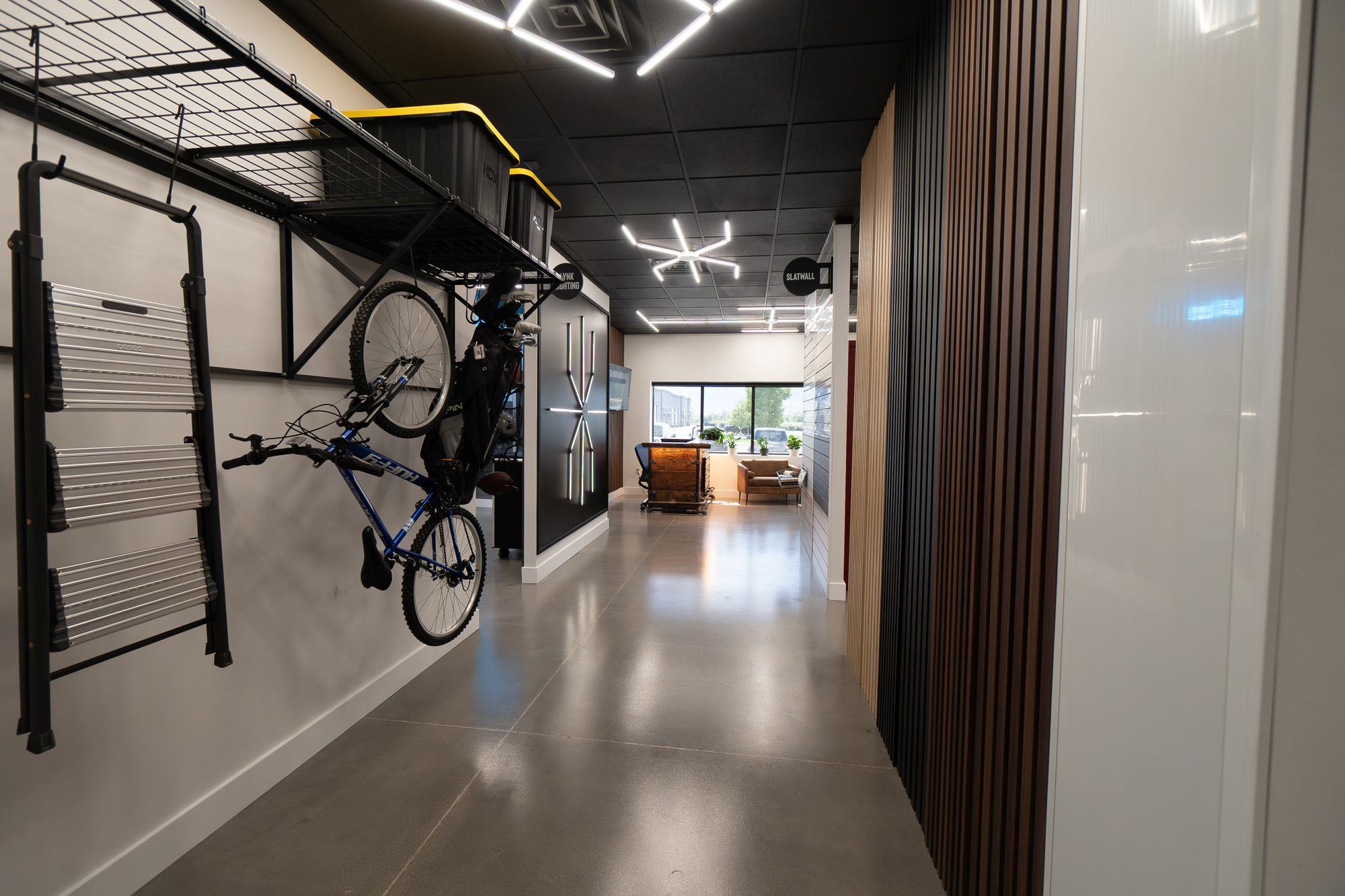 Residential flake epoxy floor coating by Lifetime Coatings in Utah