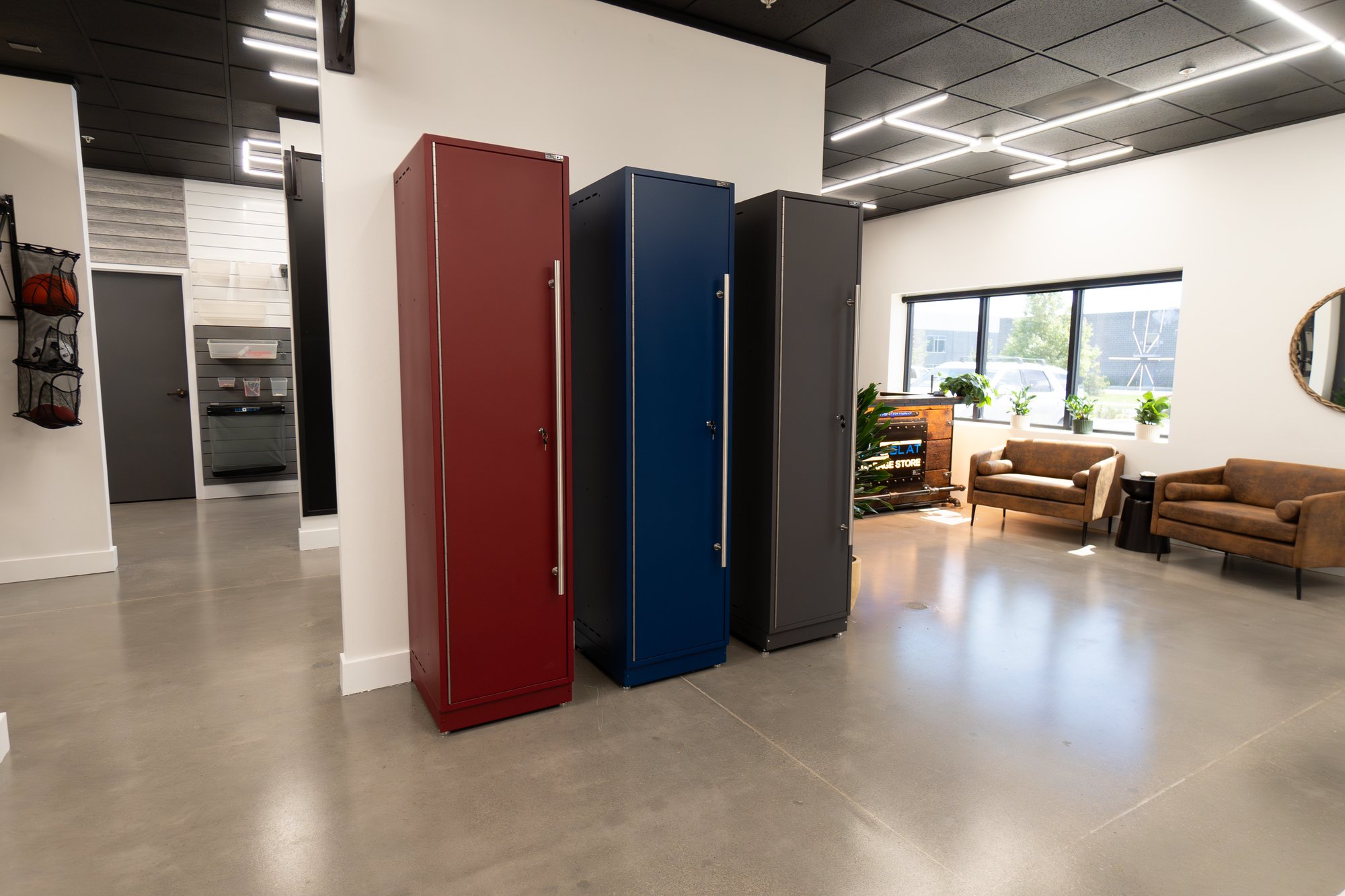 Residential garage storage installation by Lifetime Coatings in Utah