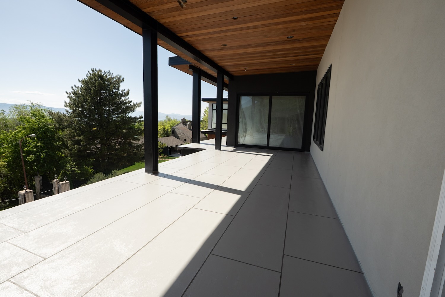 Residential deck waterproofing project by Lifetime Coatings in Utah