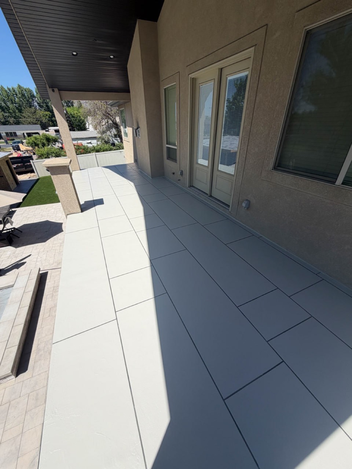 waterproof deck coating in Concrete Gray