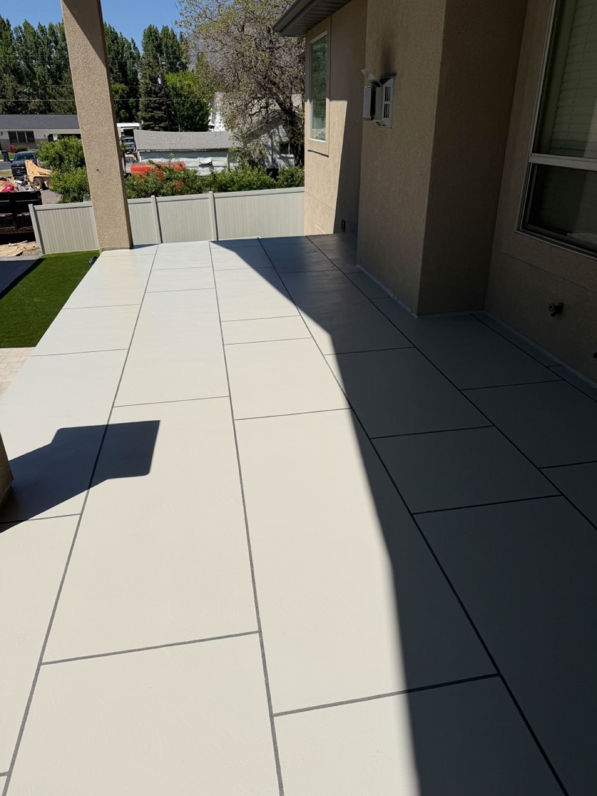 waterproof deck coating in Concrete Gray