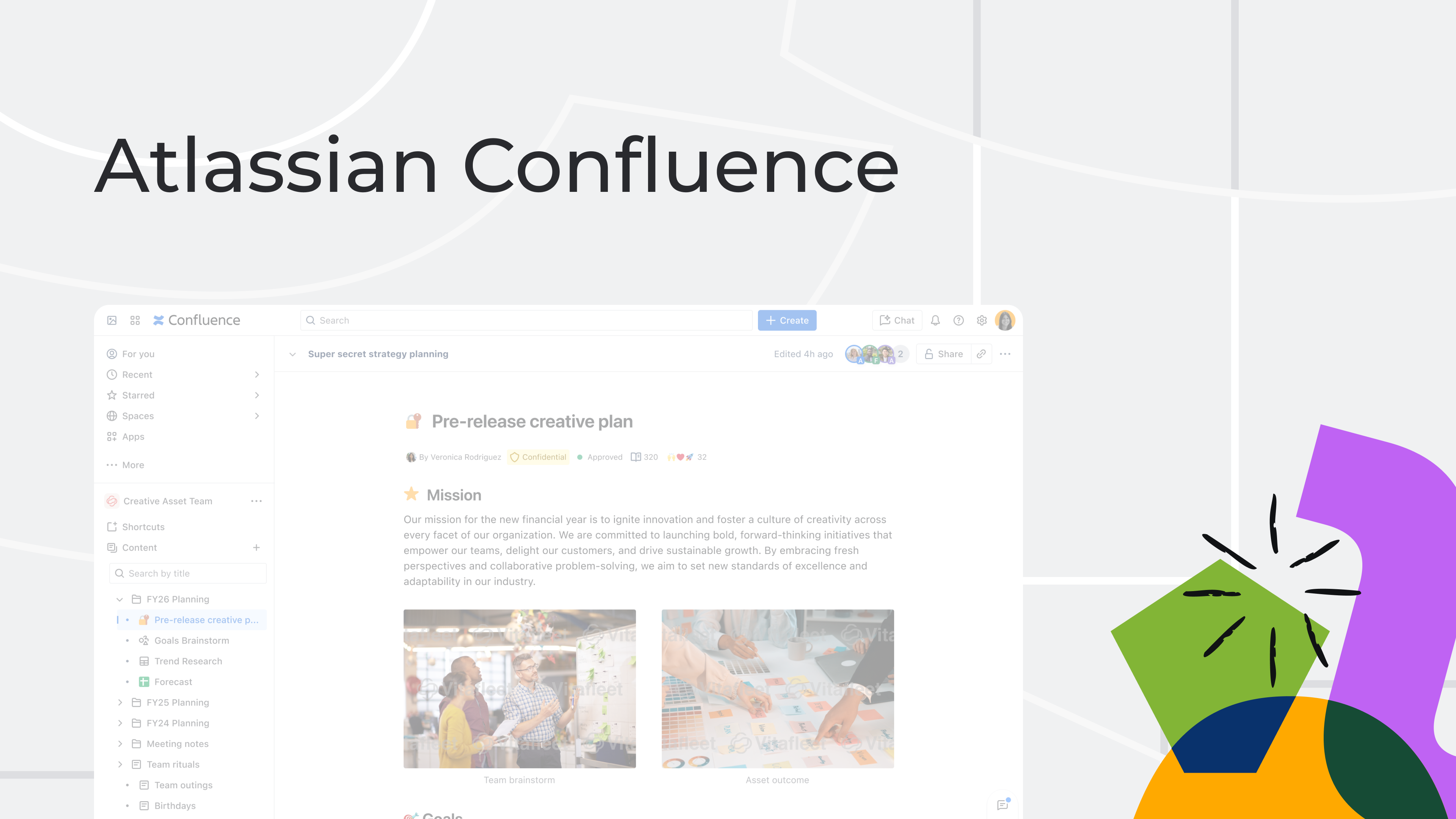 Thumbnail showing Confluence watermarking project. 