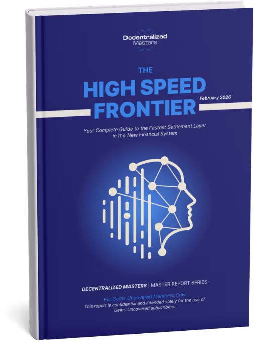 The High Speed Frontier Master Report Mockup