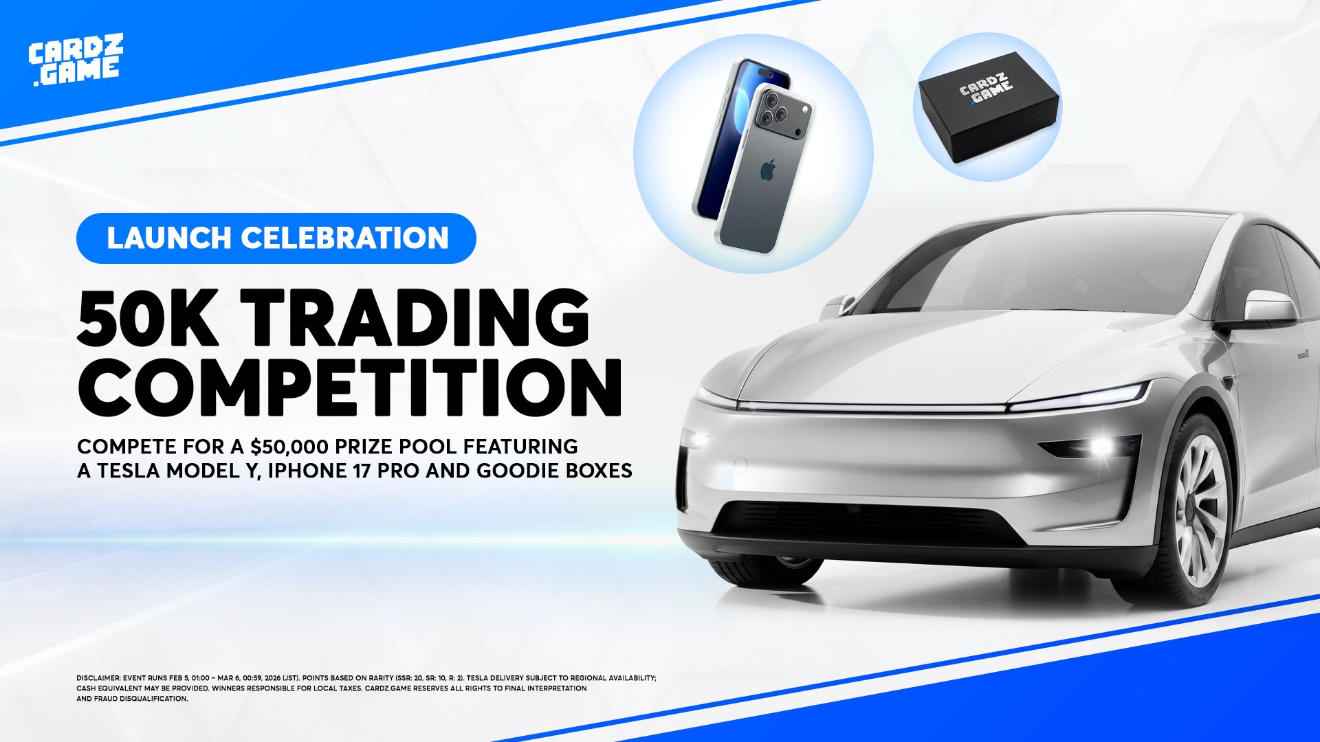 $50,000 Launch Celebration Trading Competition