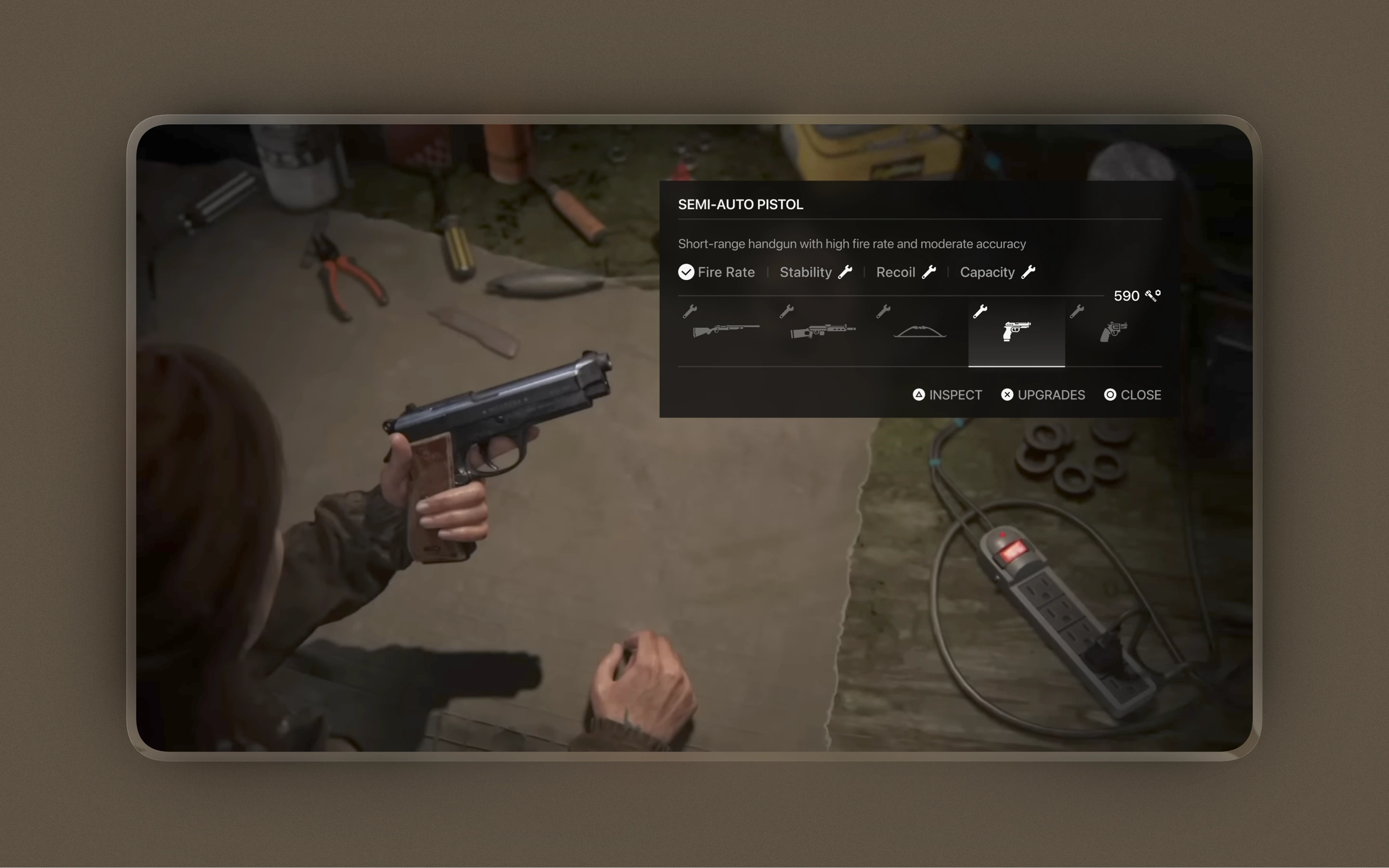 Demonstrative image of the project to replicate a gaming interface called The Last Of Us Part 2.