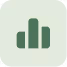 A bar chart icon with three vertical bars of different heights.