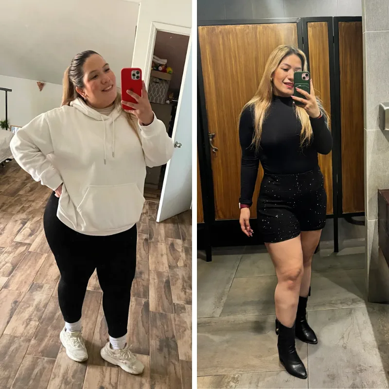 Alexandra Martinez - Before and After Photo