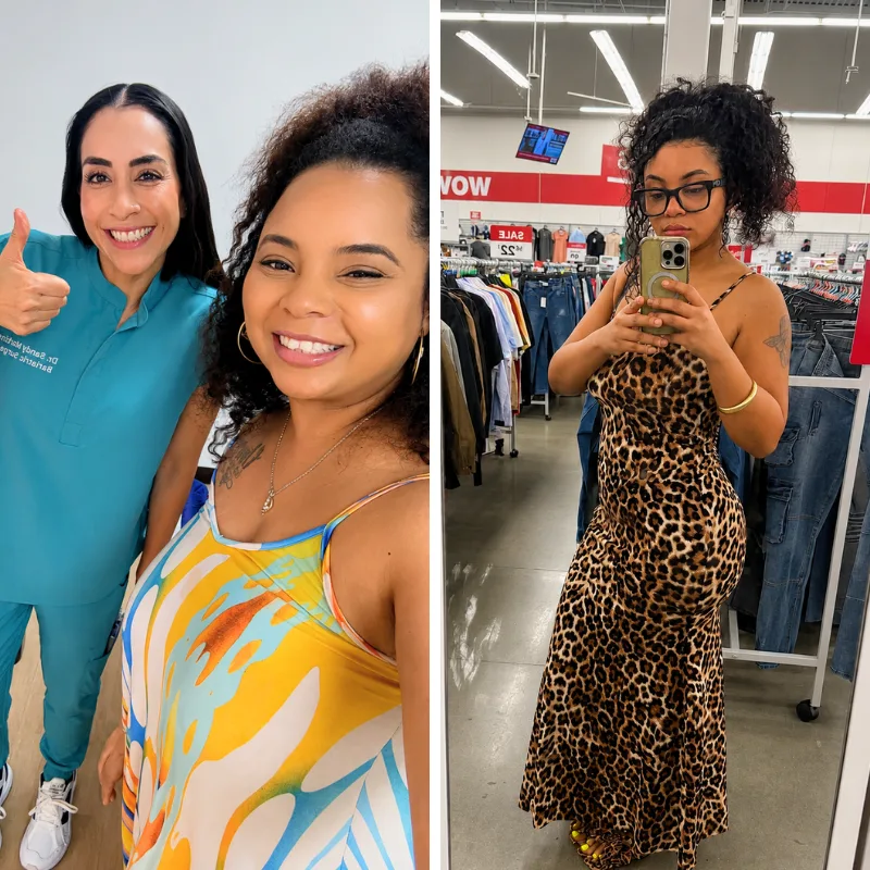 Tia Gordino - Before and After Photo