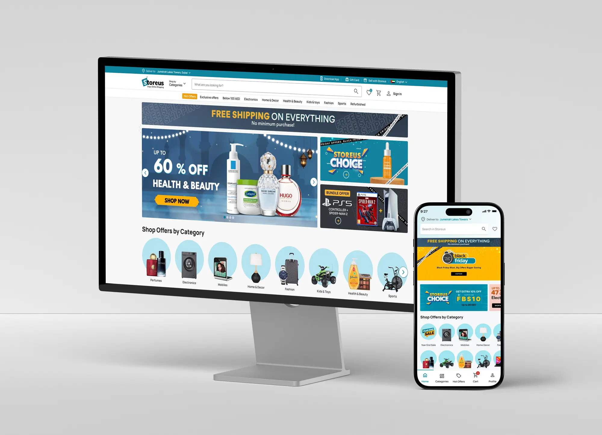 Storeus Online Marketplace in UAE