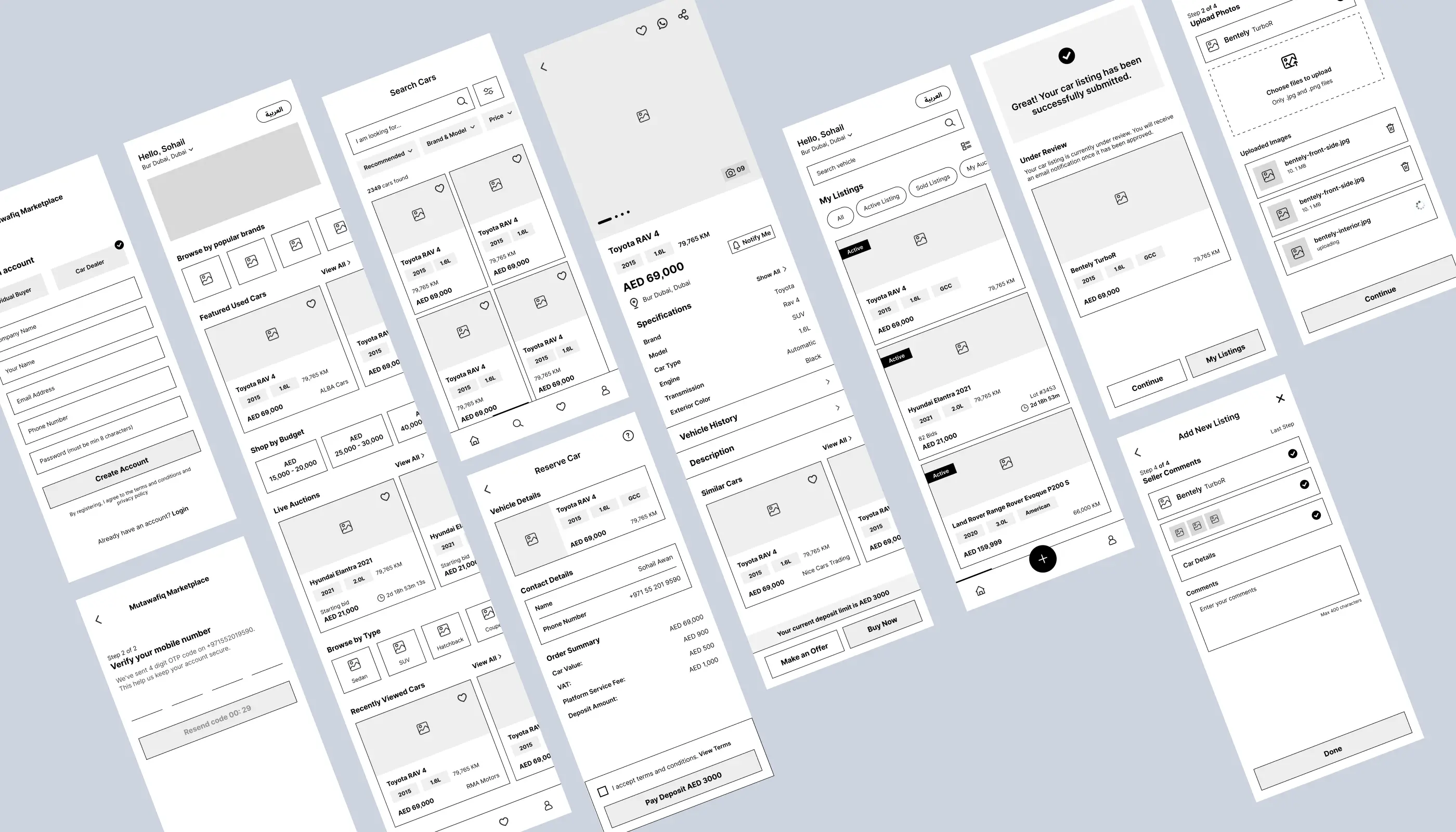 Wireframes