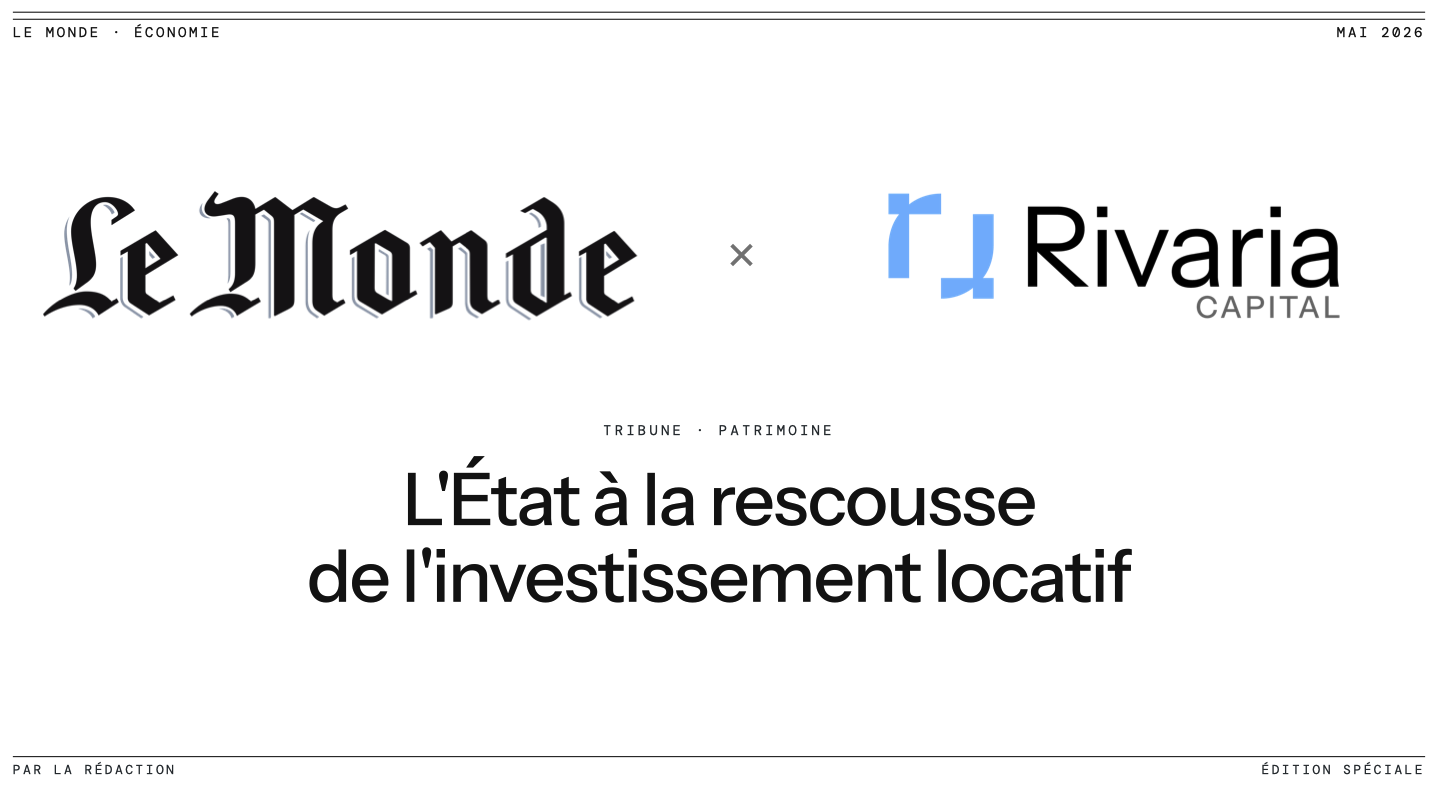 Rivaria Capital dans Le Monde