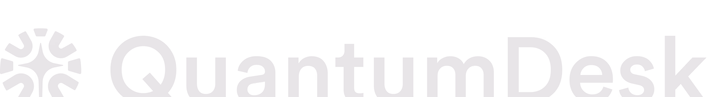 QuantumDesk company logo with stylized circular icon and text QuantumDesk.