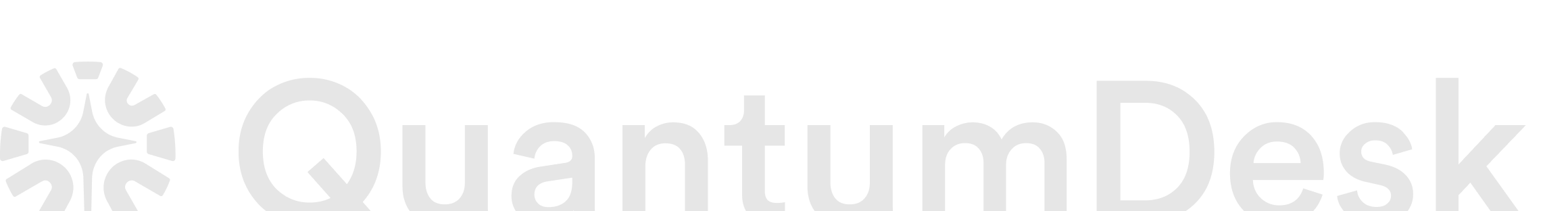 QuantumDesk company logo with stylized circular icon and text QuantumDesk.