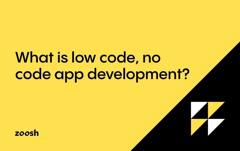 low-code no-code