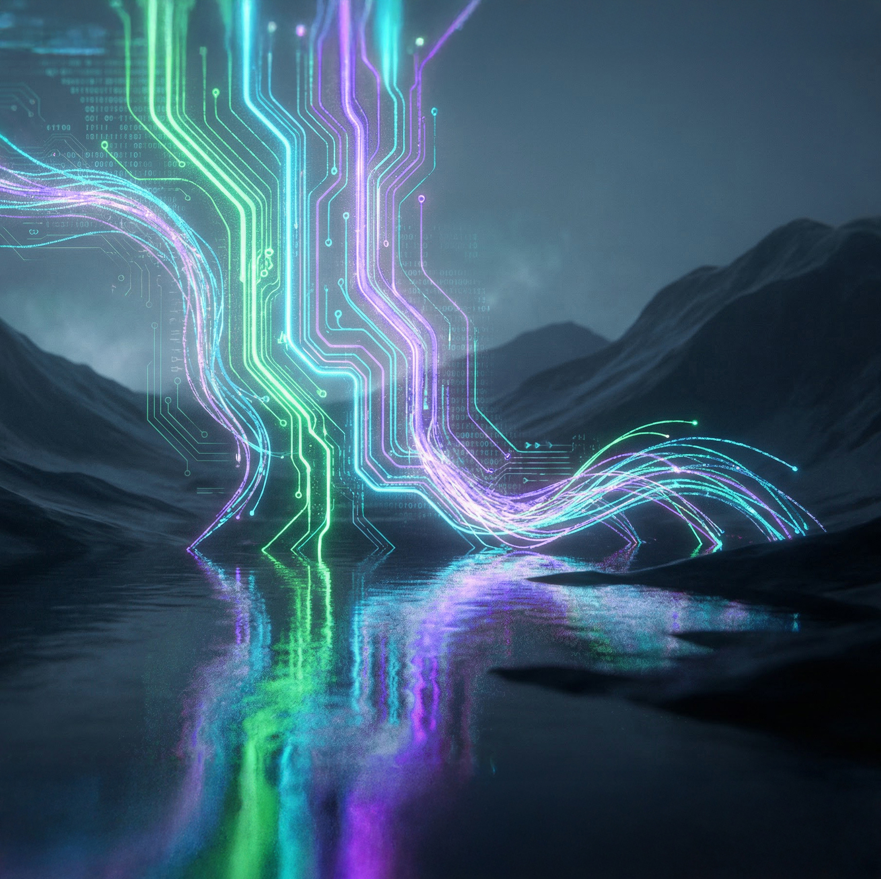 Close up of an artistic surface