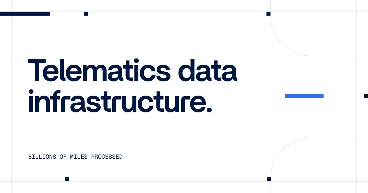 Terminal Raises $20M Series A To Become The Telematics Data Layer For Fleets And Insurers