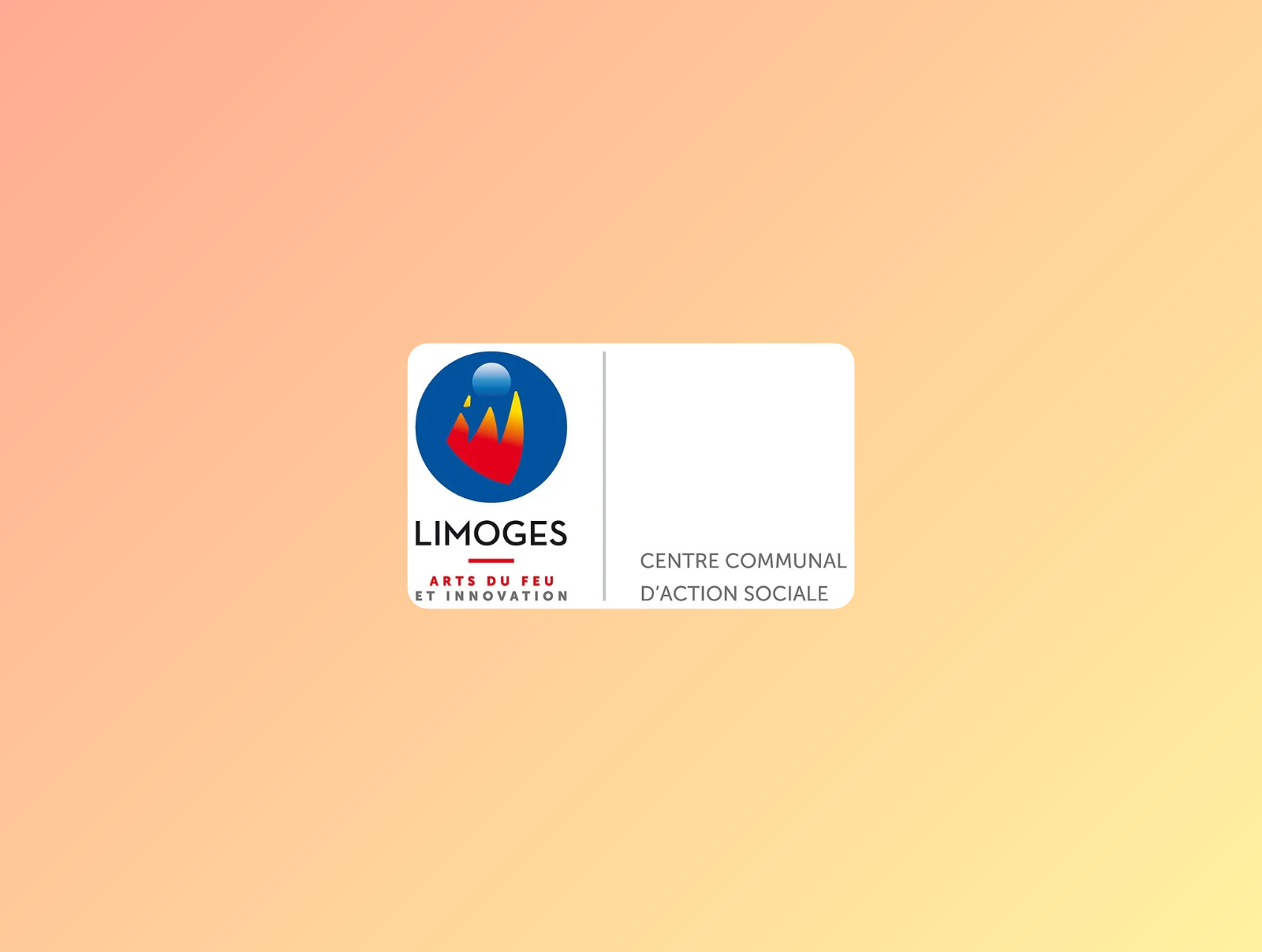 Logo de CCAS de Limoges
