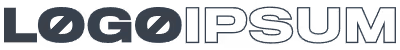 Logo Ipsum text with stylized 'O' characters.