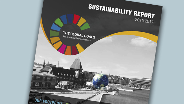 Front page of SDG Report 2016-2017
