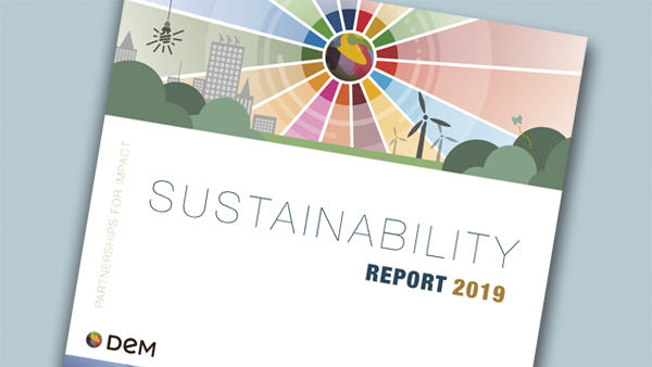 Front page of SDG Report 2019