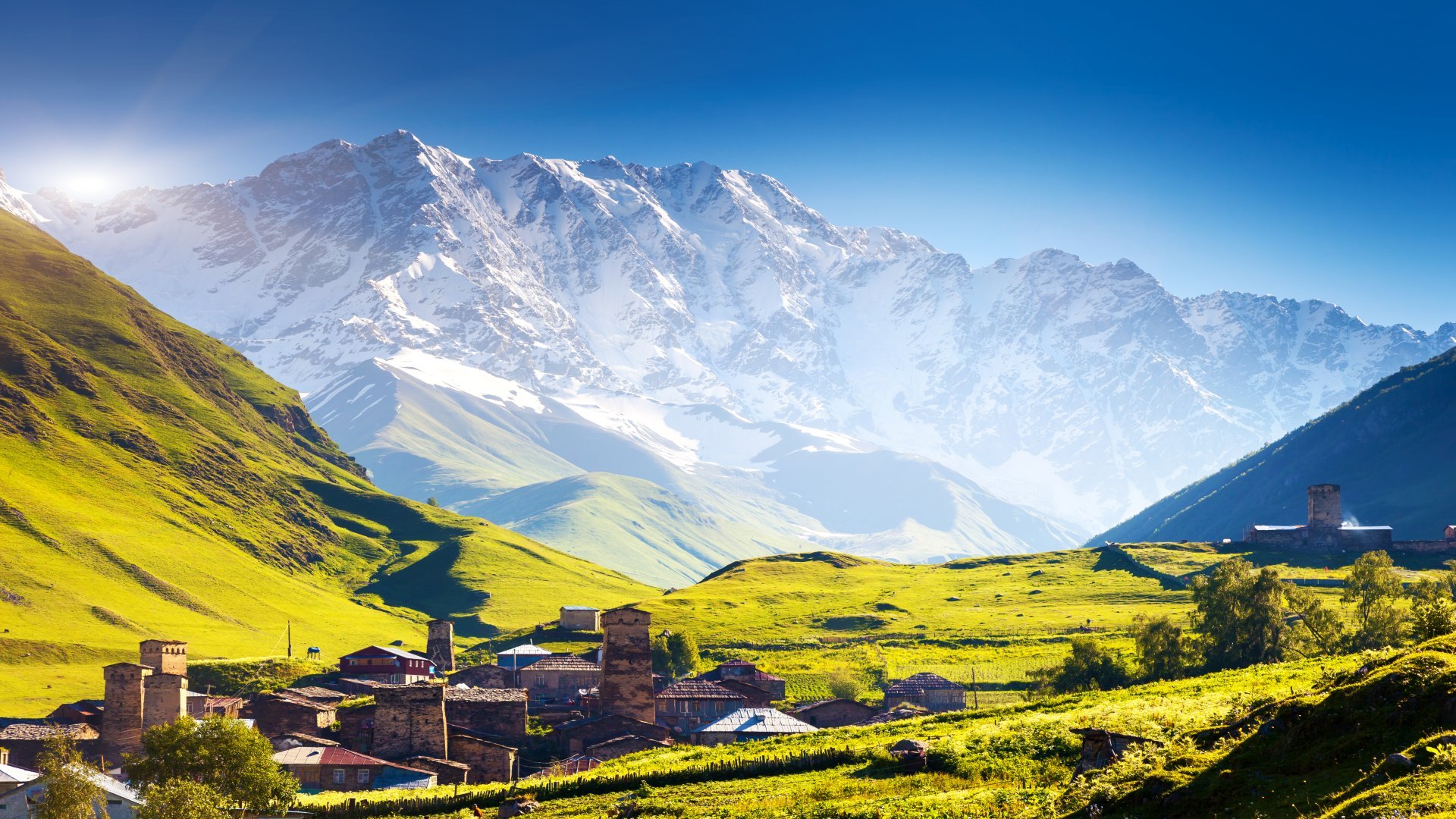 Georgiens mächtige Berge