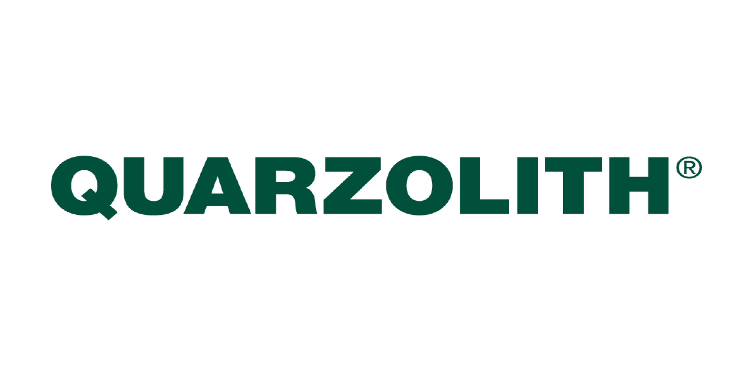Quarzolith Markenname mit registriertem Symbol.