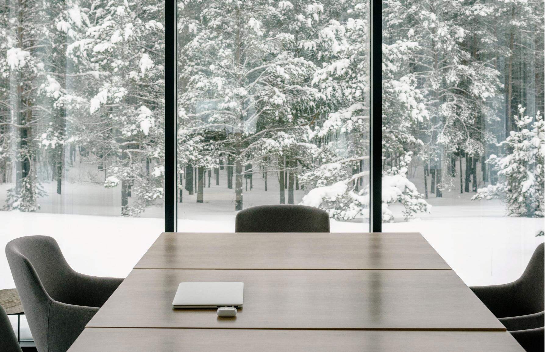[background image] image of a tech office setting (for an ai developer tools)