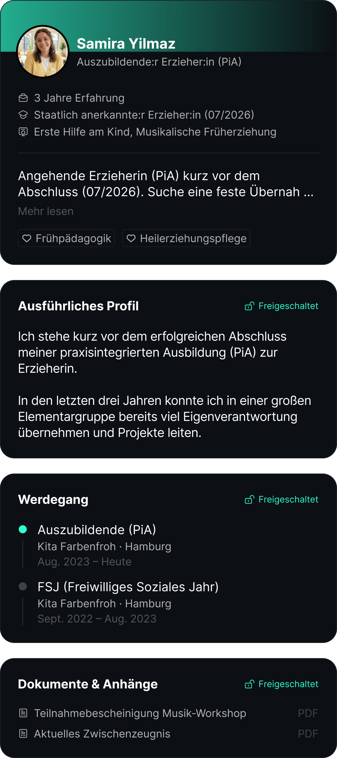Lass dich finden, statt dich zu bewerben.