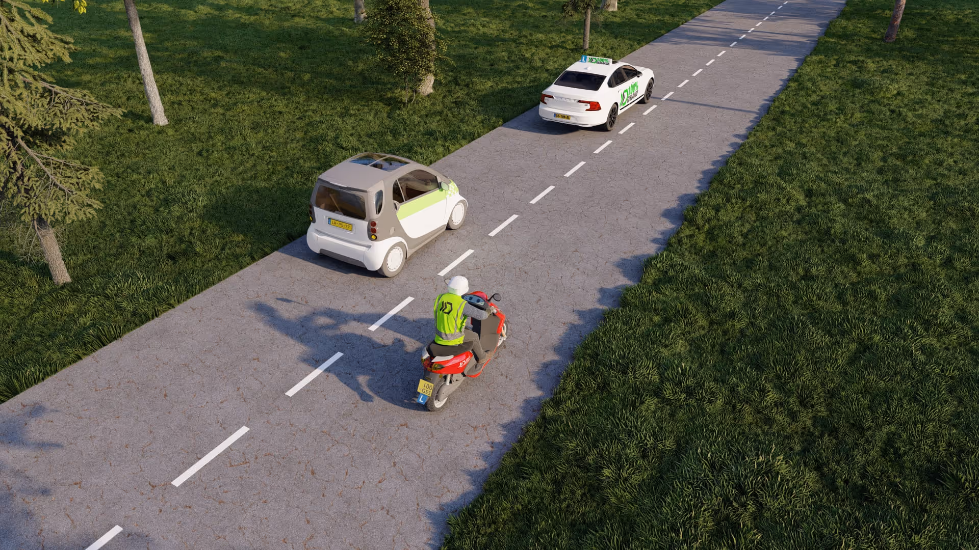 Als rijschool bromfiets theorie aanbieden met Theorie Software