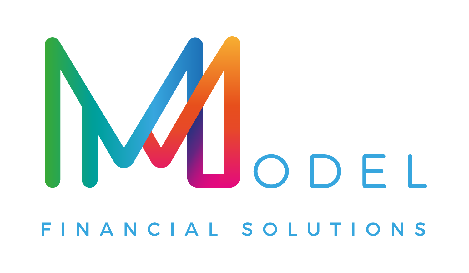 Multicolored Model FS Logo