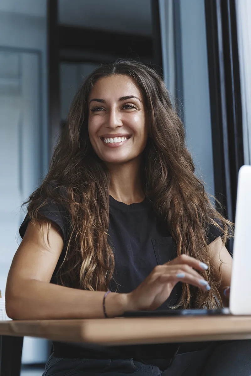 Professional with a positive attitude in a corporate strategic consulting environment
