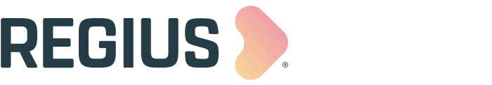 Logo de Regius, grupo de soluciones corporativas y financieras.