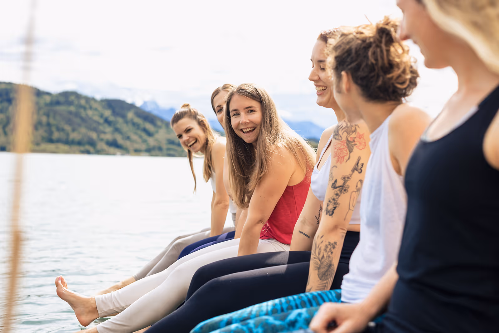 Yoga am Seerosensteg Pörtschach – Yogastunde im Freien