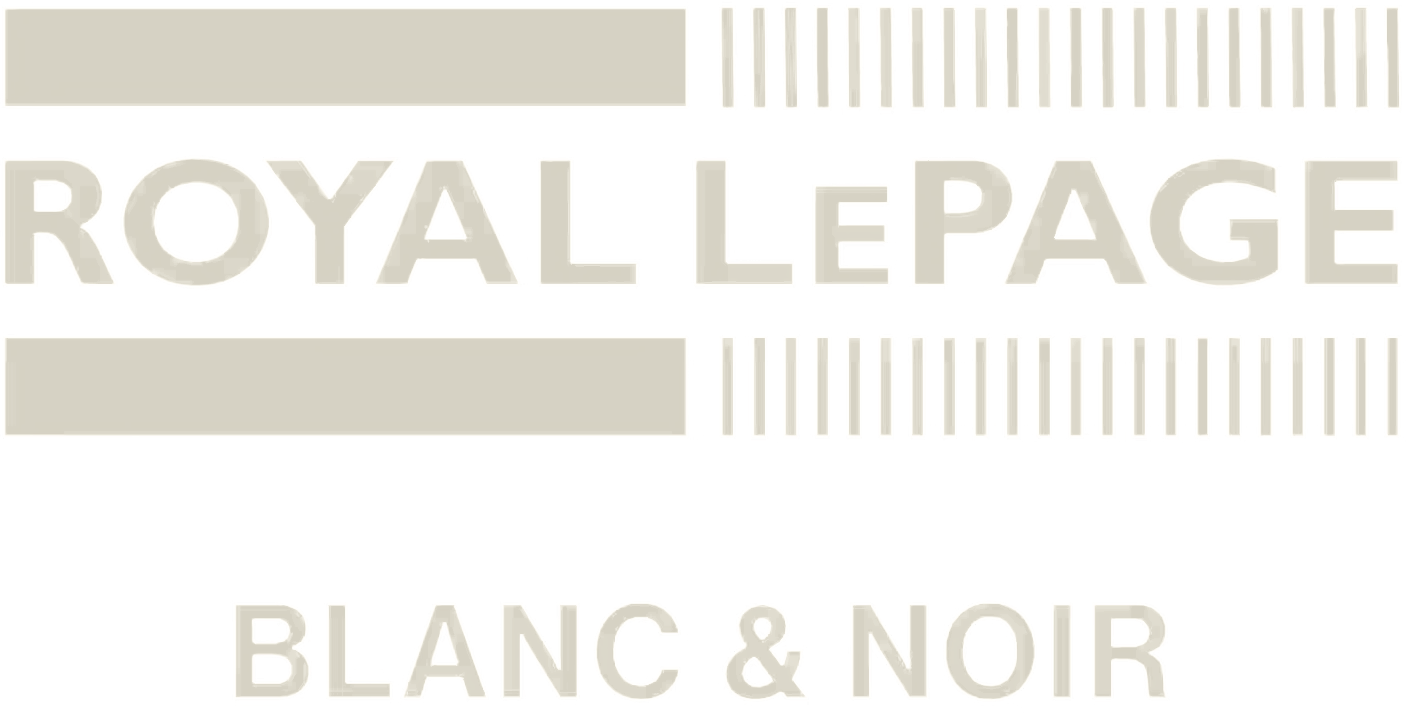 Logo Royal LePage Blanc & Noir