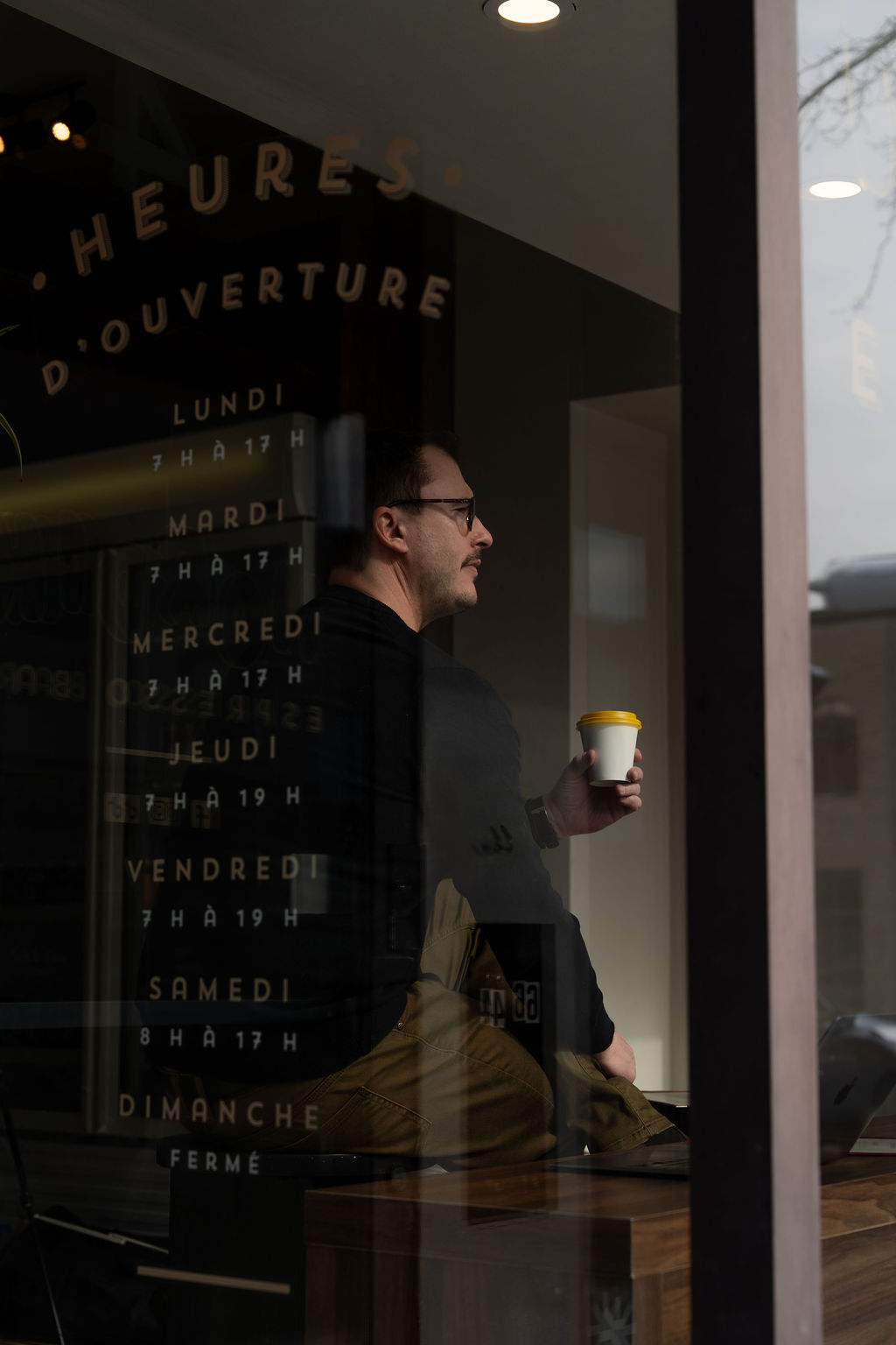 Marc-André Roy, rencontre autour d'un café